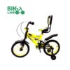دوچرخه سواری بچه گانه تیتان زرد رنگ مدل 16218 سایز 16