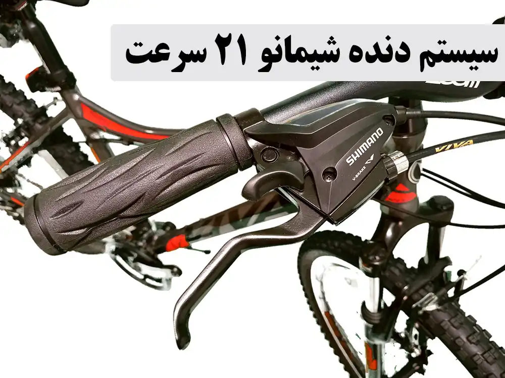 دوچرخه‌ اسپینر 100 ویوا سیستم دنده شیمانو