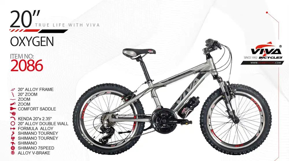 خرید دوچرخه ویوا مدل اکسیژن سایز 20