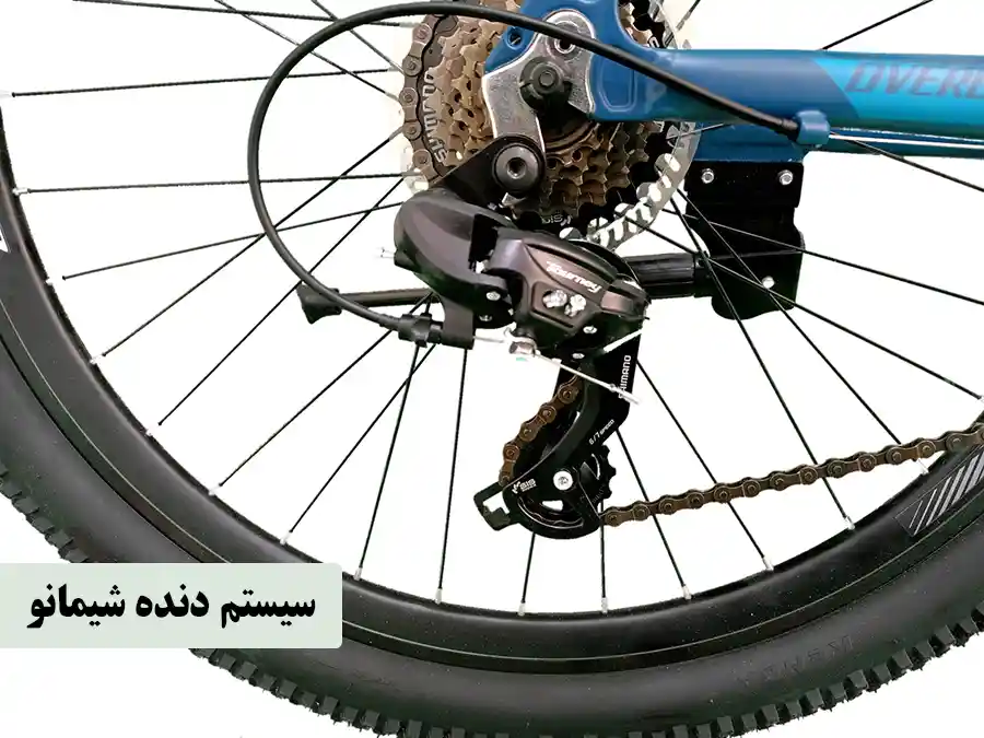 سیستم دنده دوچرخه اورلرد مدل MERCURY SE 1.0D 