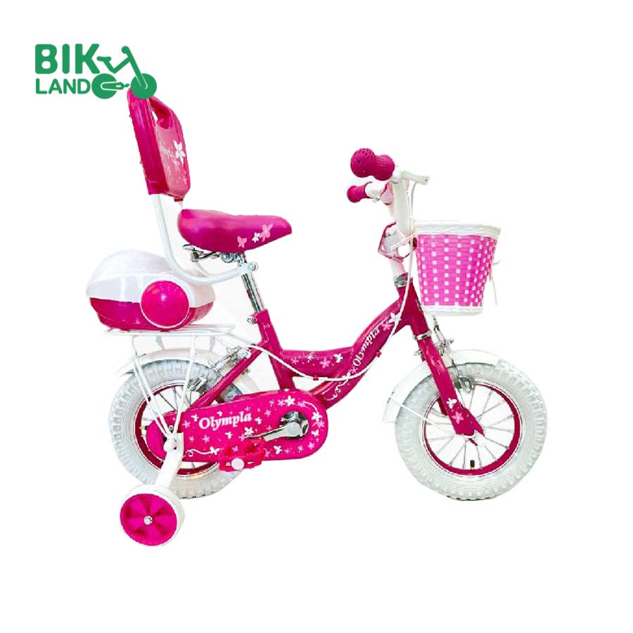 دوچرخه دخترانه المپیا مدل PINK سایز 12